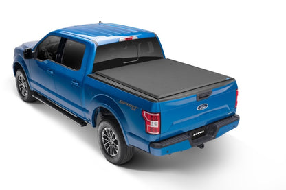 Lund 04-18 Ford F-150 (6.5ft. Bed) Genesis Elite Roll Up Tonneau Cover - Black