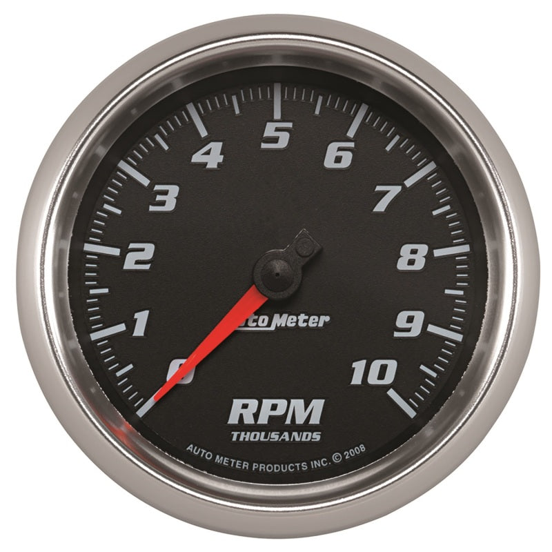 Autometer Pro-Cycle Gauge Tachometer 3 3/8in 10K Rpm Black