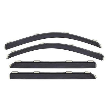 AVS 14-17 Nissan Rogue (Excl. Sport Model) Ventvisor Front & Rear Window Deflectors 4pc - Smoke