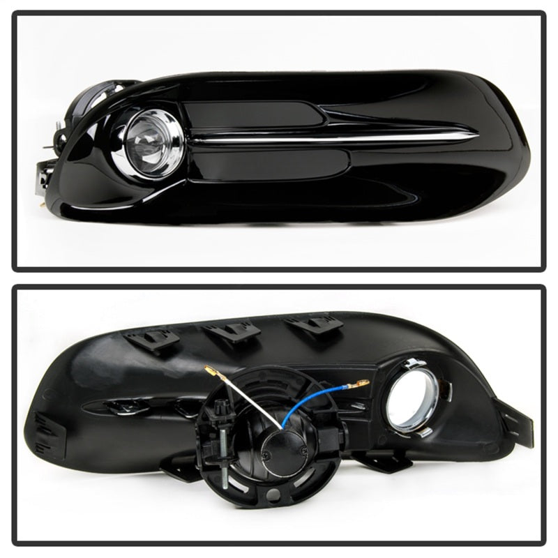 Spyder Dodge Dart 2013-2015 OEM Fog Light W/Universal Switch- Clear FL-DDART2013-C