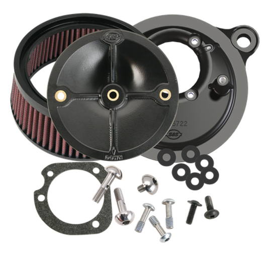 S&S Cycle 01-15 Fuel-Injector Softail Models Stealth Air Cleaner Kit w/o Cover