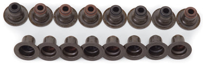 Edelbrock Spring Seat Locator/Seal Kit for Cylinder Heads Using 8mm Valves w/ 1 30In Beehive Springs