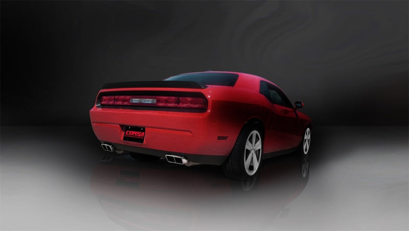 Corsa 2009-2010 Dodge Challenger R/T 5.7L V8 Manual Polished Xtreme Cat-Back Exhaust