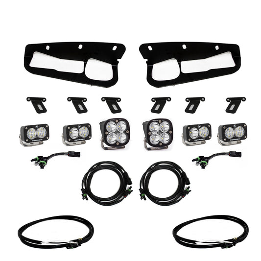 Baja Designs 2021+ Ford Bronco Fog Pocket Kit 21-Up Pro w/Upfitter