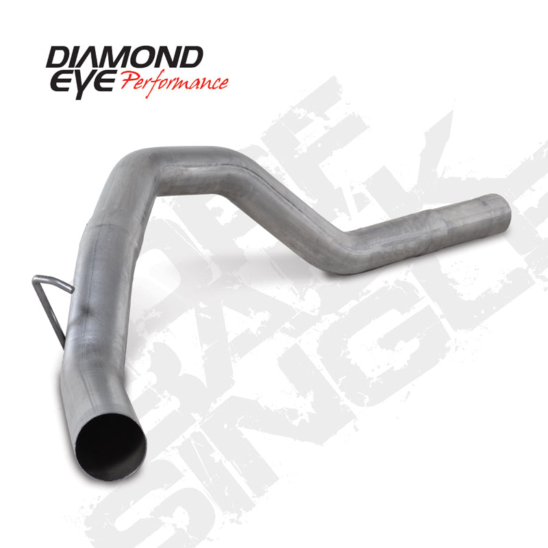 Diamond Eye KIT 4in DPF-BACK SGL AL: DODGE 6.7L 2500 2014 SHORT BOX CREW CAB & MEGA CAB