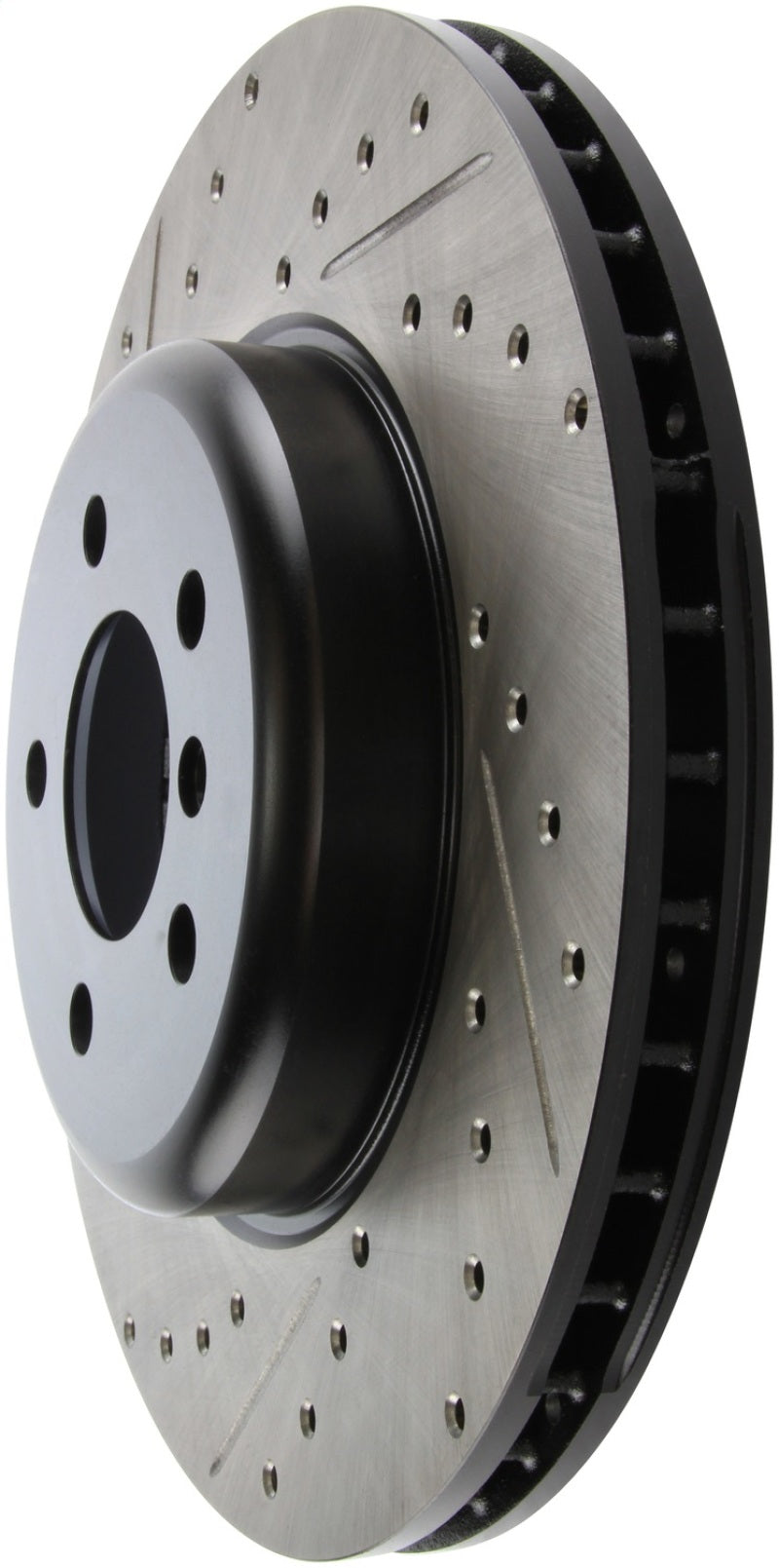 StopTech 2011-2013 BMW 535i / 2012-2016 BMW 640i Slotted & Drilled Front Right Brake Rotor
