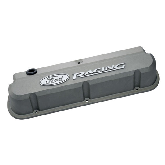 Ford Racing 289-351 Slant Edge Gray Valve Cover