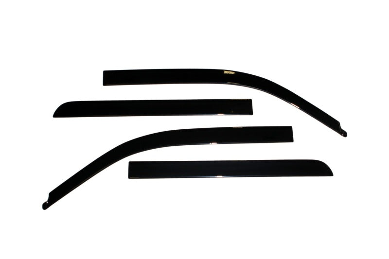 AVS 04-14 Ford F-150 Supercab Ventvisor Low Profile Deflectors 4pc - Smoke