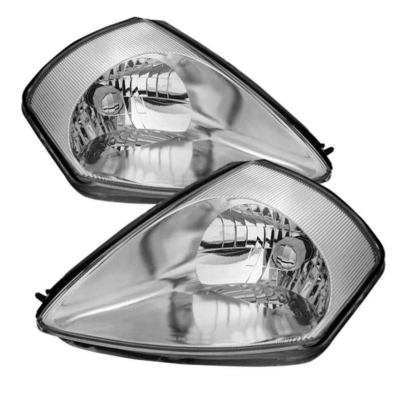 Xtune Mitsubishi Eclipse 00-05 Crystal Headlights Chrome HD-JH-ME00-C