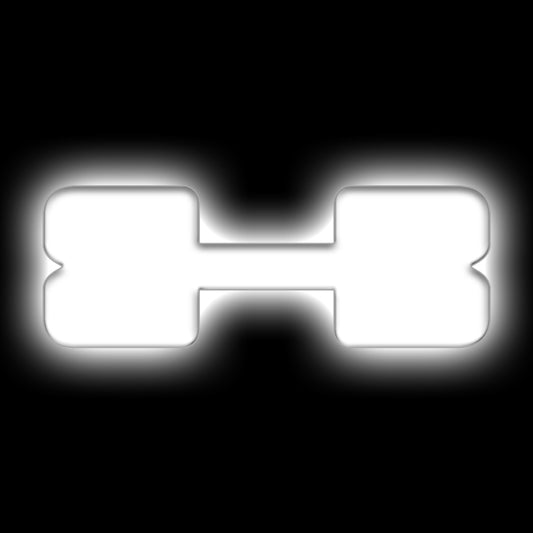 ORACLE Lighting Universal Illuminated LED Letter Badges - Matte Wht Surface Finish - X