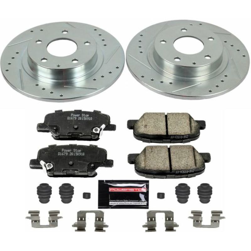 Power Stop 14-15 Mazda 6 Rear Z23 Evolution Sport Brake Kit