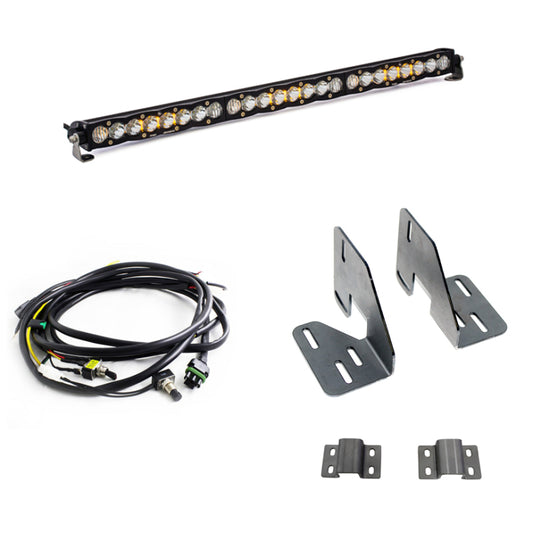 Baja Designs 18-19 GMC 2500/3500 HD S8 30in Light Bar Kit