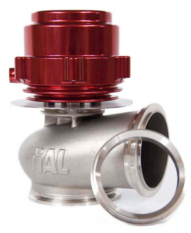 TiAL Sport V60 Wastegate 60mm .967 Bar (14.03 PSI) w/Clamps - Red