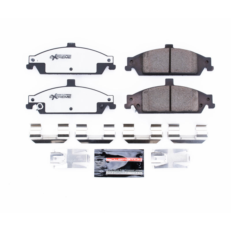 Power Stop 04-05 Chevrolet Classic Front Z26 Extreme Street Brake Pads w/Hardware