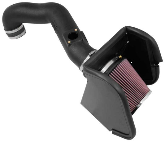 K&N 16-17 Nissan Titan XD V8-5.0L DSL 63 Series Aircharger Performance Intake