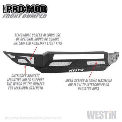 Westin 15-17 Ford F-150 Pro-Mod Front Bumper