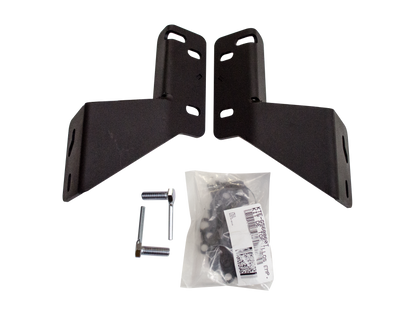 Go Rhino 15-22 Ford F-150 (Excl. Raptor/Active Park Assist) RC4 & RC3 LR Brackets - Tex. Blk