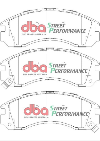 DBA 91-96 Dodge Stealth FWD SP Performance Front Brake Pads