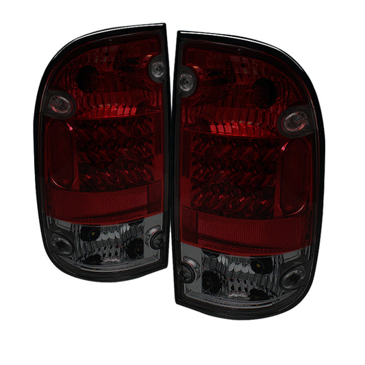 Spyder Toyota Tacoma 95-00 LED Tail Lights Red Smoke ALT-YD-TT95-LED-RS