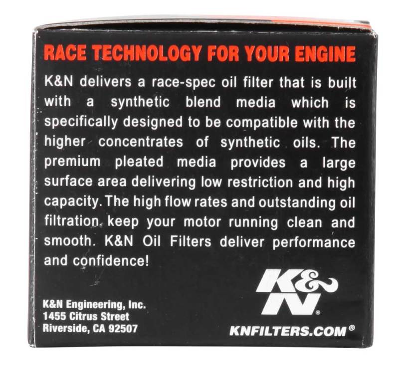 K&N Kawasaki / Suzuki / Betamotor 1.5in OD x 1.719in H Oil Filter