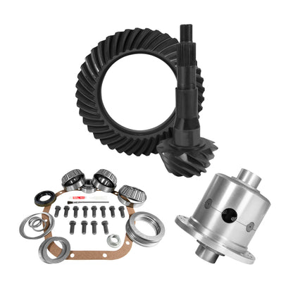 Yukon 10.5in Ford 4.56 Rear Ring & Pinion Install Kit 35 Spline Positraction