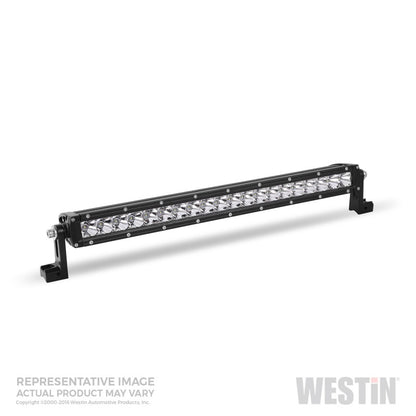 Westin Xtreme LED Light Bar Low Profile Single Row 30 inch Flood w/5W Cree - Black