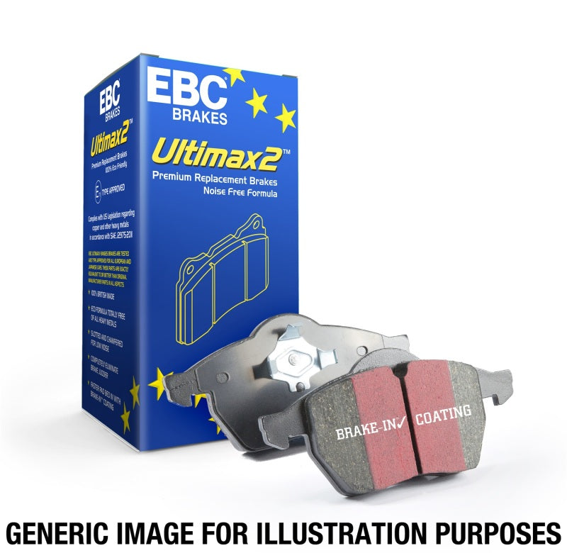 EBC 13+ Ford Escape 1.6 Turbo 4WD Ultimax2 Front Brake Pads