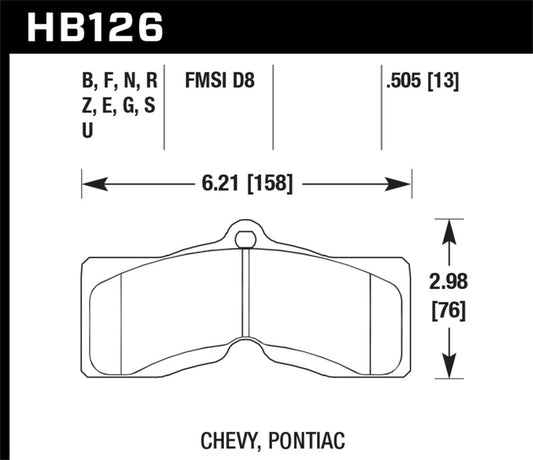 Hawk HP+ Street Brake Pads