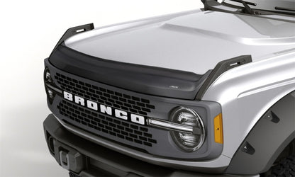 AVS 21-23 Ford Bronco 2/4Dr. Excl. Raptor Aeroskin II Textured Low Profile Hood Shield - Black