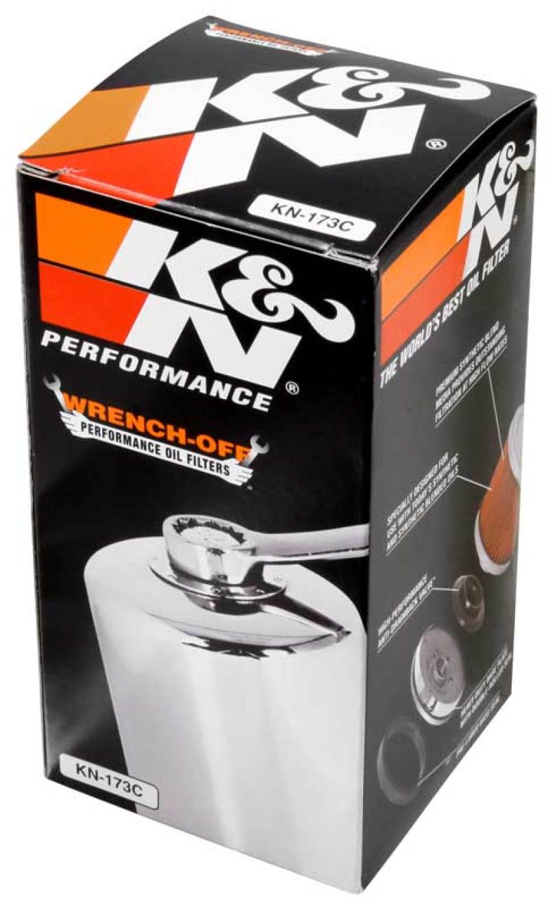 K&N Oil Filter 80-98 Harley Davidson FXB/FXD?FXDB/FXDC/FXDL/FXDS/FXDWG - 3in OD x 5.969in Height