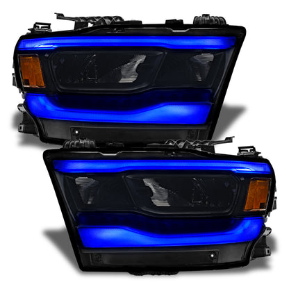 Oracle 19-21 Dodge RAM 1500 RGB+W Headlight DRL Kit - Reflector LED Headlights -