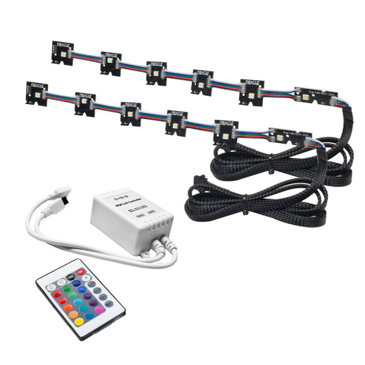 Oracle 14-21 Infiniti Q50 RGB+W Headlight Halo  Kit - ColorSHIFT w/ Simple Controller