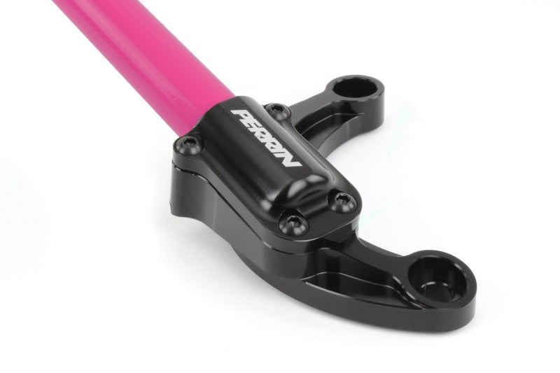 PERRIN 02-07 Subaru WRX/STi/Impreza / 04-08 Forester Front Strut Brace - Hyper Pink