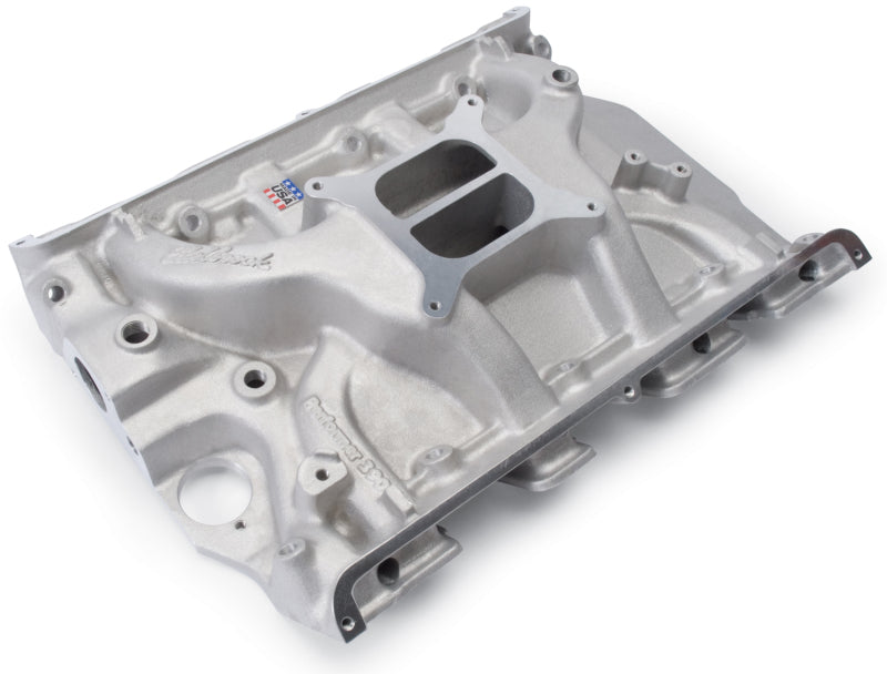 Edelbrock Performer 390 w/ O EGR Polished Manifold