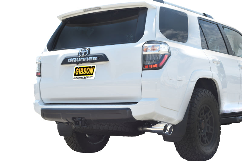 Gibson 04-22 Toyota 4Runner 4.0L 2.5in Cat-Back Dual Sport Exhaust - Stainless