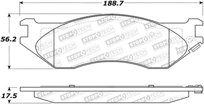 StopTech Street Select Brake Pads