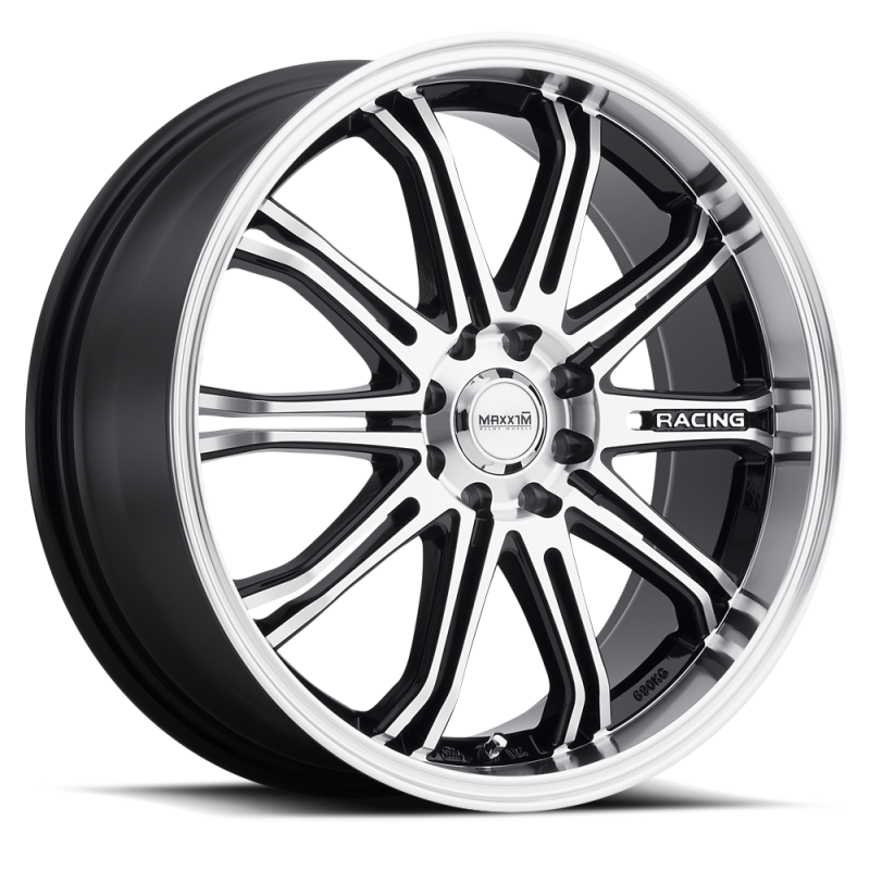 Maxxim Ferris 16x7 10x110/115 ET40 Black Machine Face