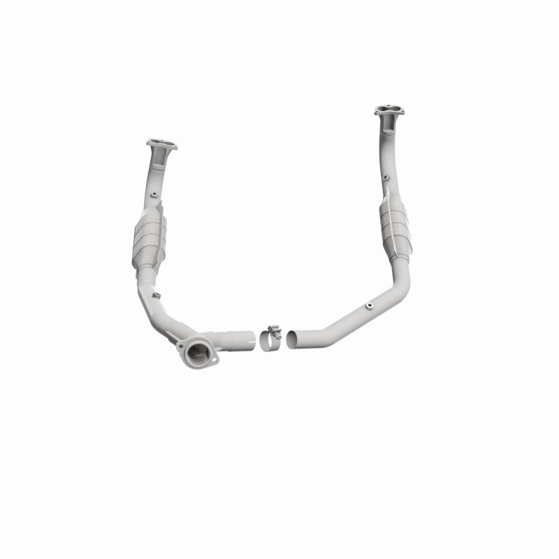 MagnaFlow Conv DF 97 Land Rover Defender 90 4.0L Y-Pipe Assy / 96-99 Discovery 4.0L Y-Pipe Assy