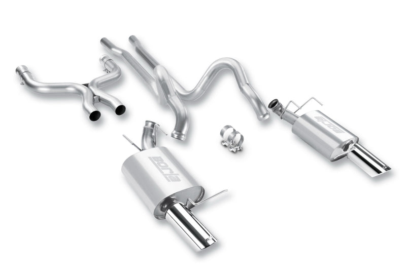 Borla 2011-2012 Mustang GT 5.0L 8cyl 6spd RWD Agressive ATAK Catback Exhaust