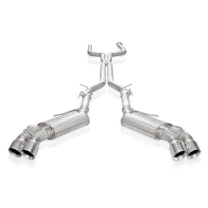 Stainless Works 2016-18 Camaro SS Exhaust 3in X-Pipe AFM Valves NPP Replacement Valves 4in Quad Tips