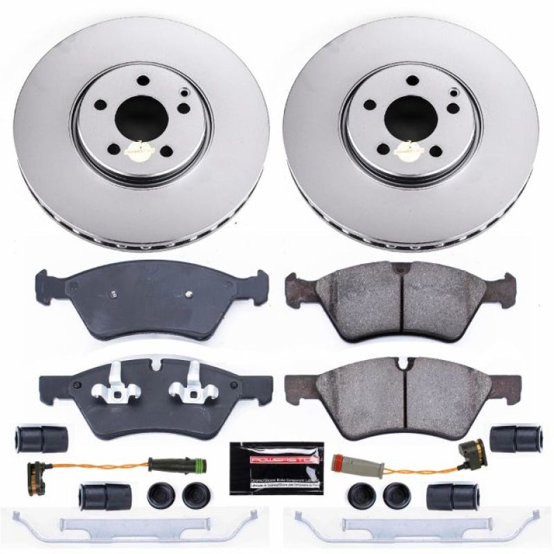 Power Stop 2006 Mercedes-Benz E500 Front Z23 Evolution Sport Coated Brake Kit