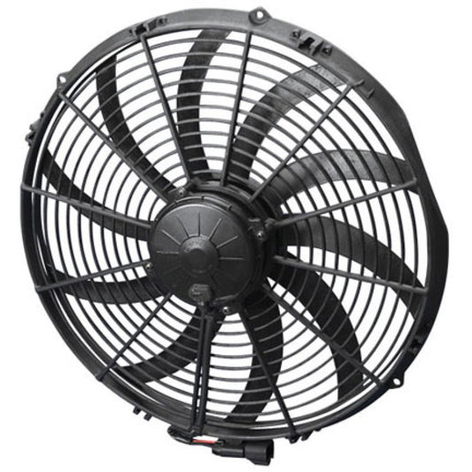 SPAL 2467 CFM 16in High Performance Race Fan - Pull/Curved (VA18-AP70/LLF-59A)