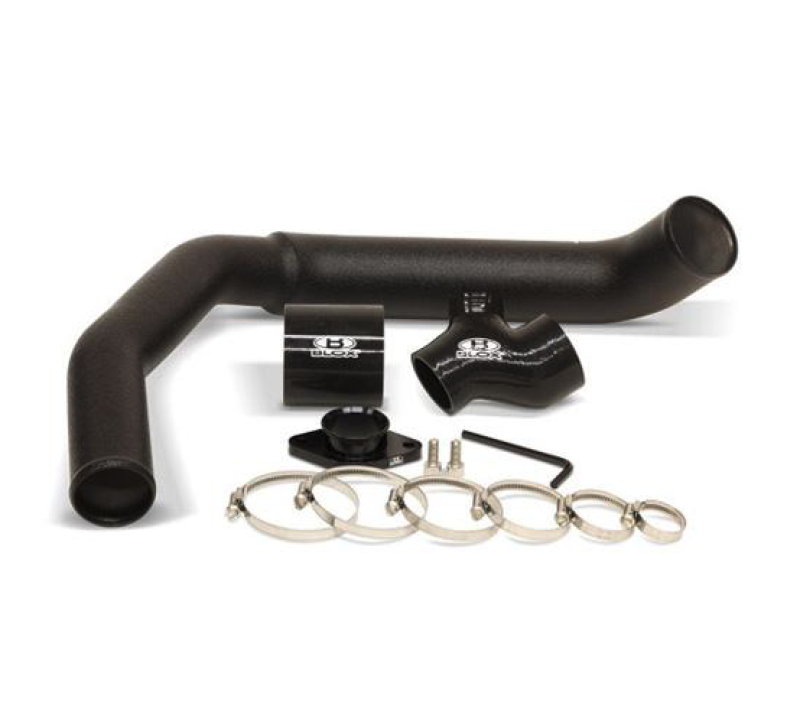 BLOX Racing 15-19 Subaru WRX FA20DIT Black Charge Pipe Kit