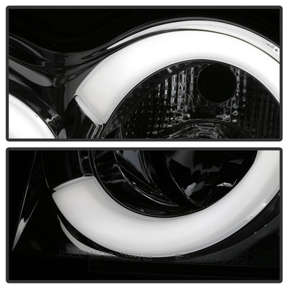 Spyder 05-07 Jeep Grand Cherokee - Light Bar Projector Headlights - Chrome - PRO-YD-JGC05V2-LB-C