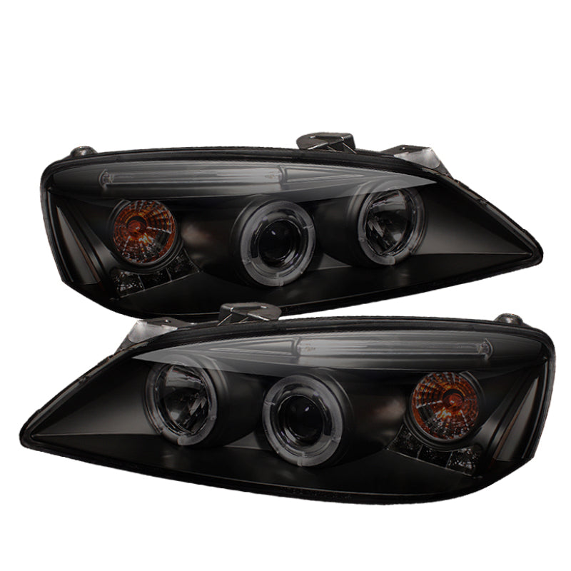 Spyder Pontiac G6 2/4DR 05-08 Projector Headlights LED Halo LED Blk Smke PRO-YD-PG605-HL-BSM