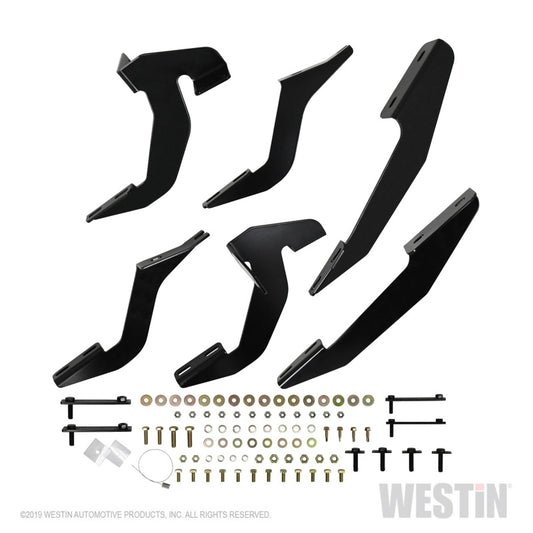 Westin 18-22 Chevrolet Traverse Running Board Mount Kit - Blk