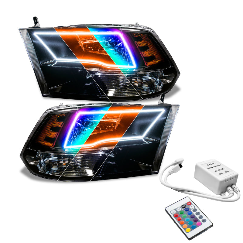 Oracle Lighting 09-18 Ram 1500 Sport Pre-Assembled w/Switchback Halo Headlights