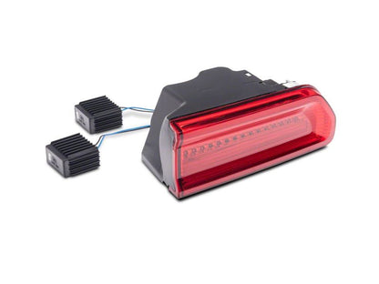 Raxiom 08-14 Dodge Challenger LED Tail Lights- Chrome Housing - Red/Clear Lens