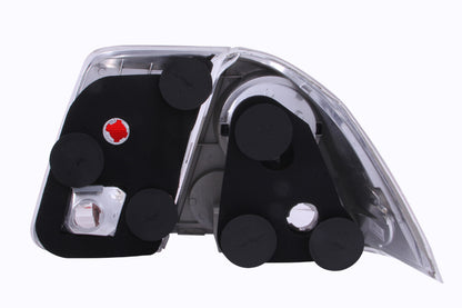 ANZO 2001-2004 Honda Civic Taillights Chrome