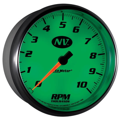 AutoMeter Gauge Tachometer 5in. 10K RPM In-Dash NV